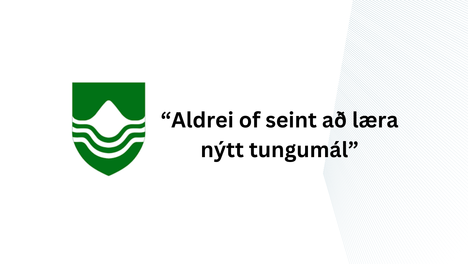 Samstarf með Garðabæ