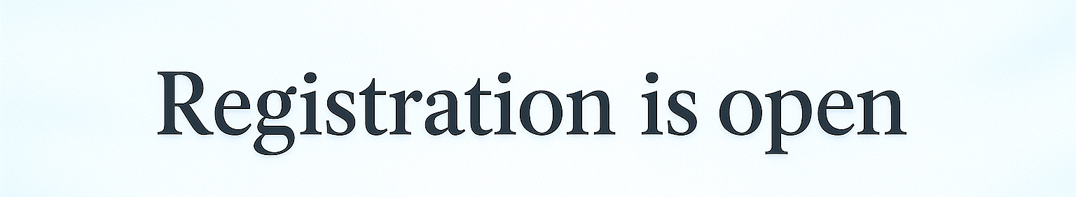 Registration for courses in SPRING 2026 is open.