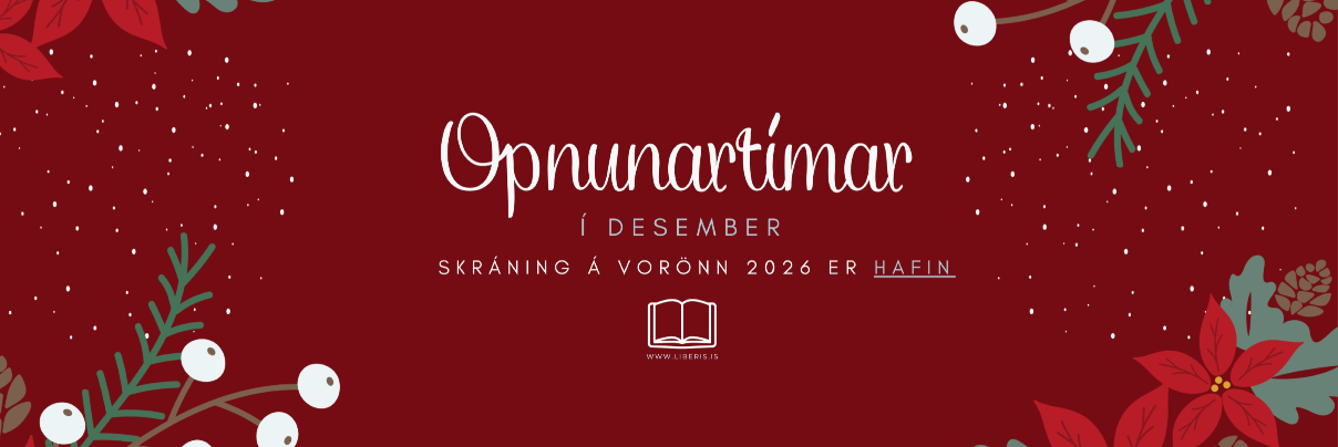 Opnunartímar í Desember Opnunartímar í Desember