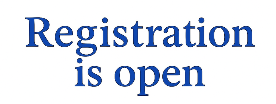 Registration for courses in AUTUMN 2026 is open.