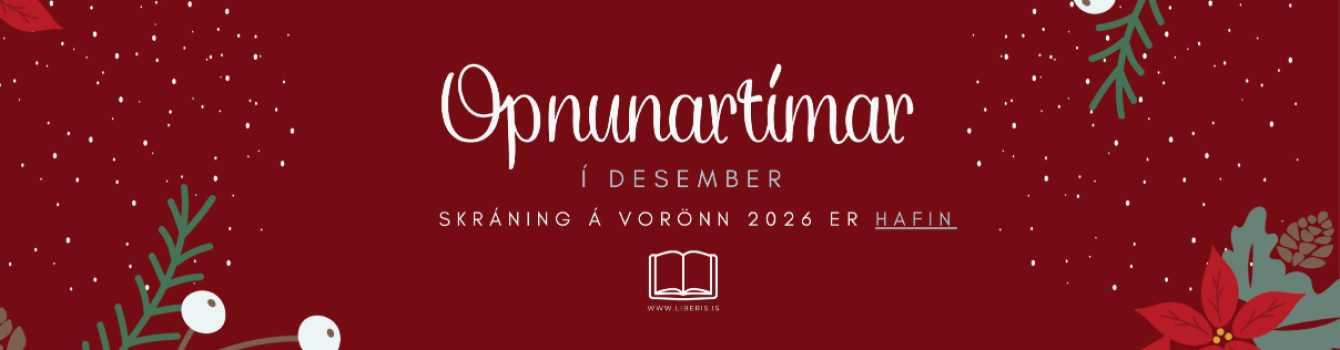 Opnunartímar í Desember